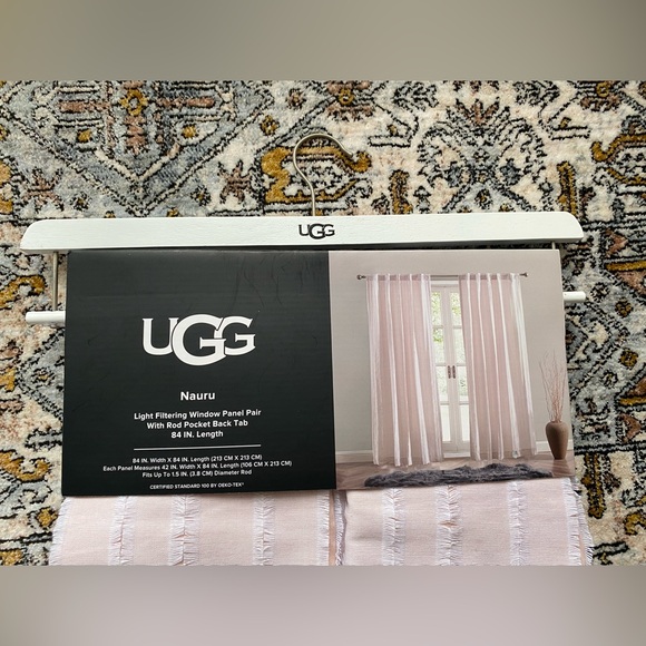 UGG Nauru Light Filtering window panels - Picture 6 of 7
